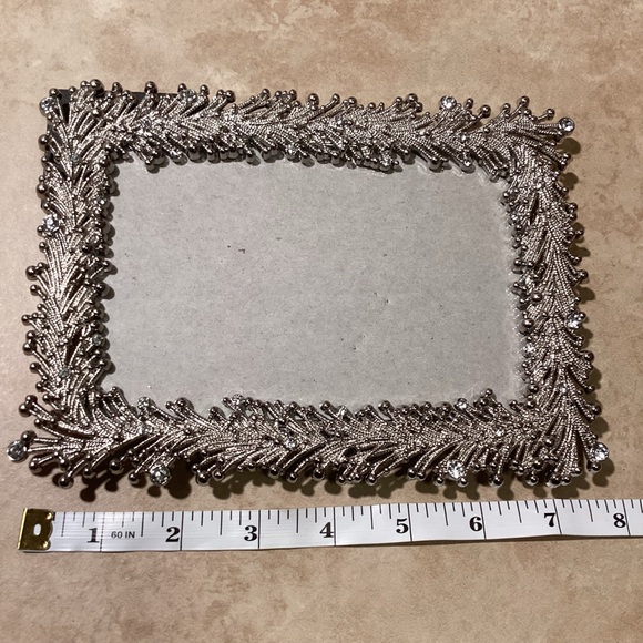 Silver Sparkle Holiday Photo Frame - Picture 6 of 6